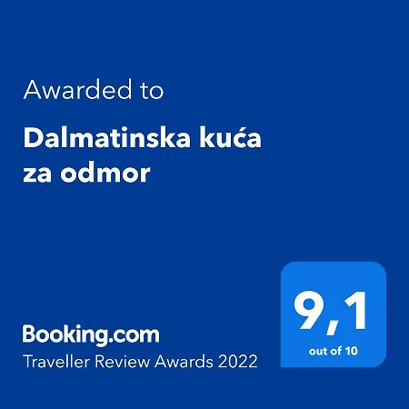 Dalmatinska Kuca Za Odmor Prázdninový dům